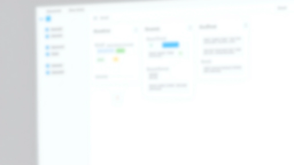 Figma-Komponenten-Seite mit organisierten Komponenten-Gruppen, farblich gekennzeichnet und hierarchisch sortiert